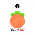 1PC Warm Carrot Shaped Rabbit Mat Soft Breathable Cute Sofa Mat for Pet Small Animal Hamster Rabbit Puppy Kitty Sleeping Bed Mat