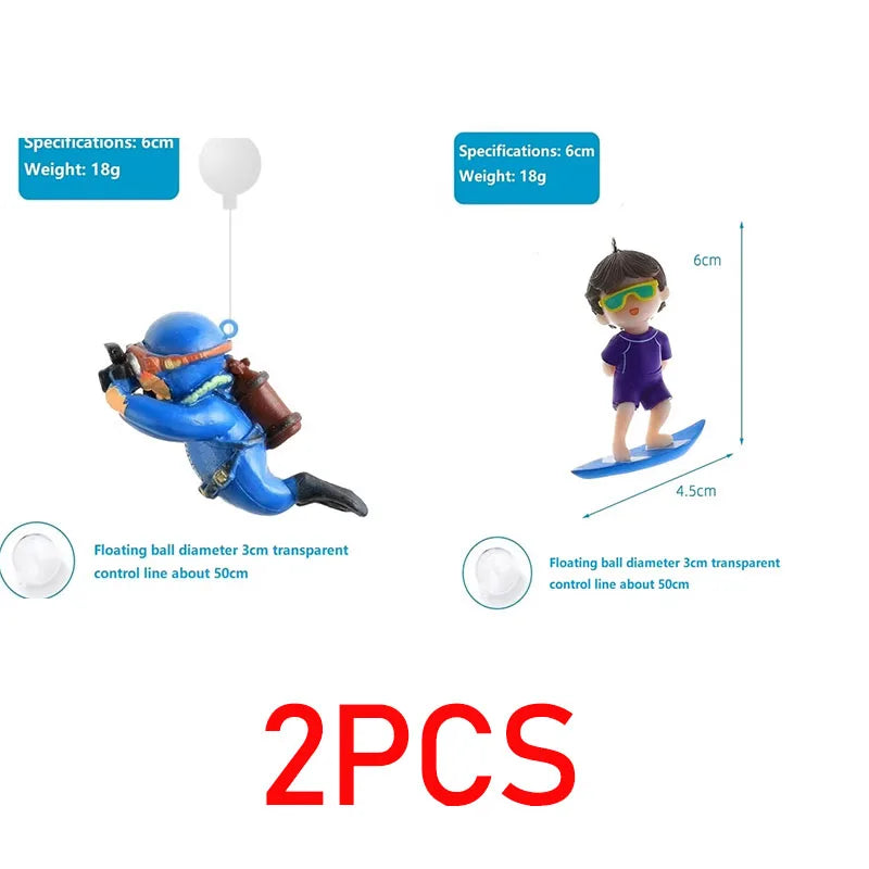 Aquarium Toys Decoration for Aquarium Fish for Aquarium Accessories Fish Tank Decoration ZSP01